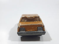 1983 Hot Wheels Mirada Stocker Metallic Gold Die Cast Toy Muscle Car Vehicle