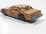 1983 Hot Wheels Mirada Stocker Metallic Gold Die Cast Toy Muscle Car Vehicle