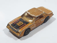 1983 Hot Wheels Mirada Stocker Metallic Gold Die Cast Toy Muscle Car Vehicle