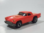 1987 Hot Wheels Color Racers '57 T-Bird 1957 Ford Thunder Bird Pink Peach Orange Die Cast Toy Car Vehicle