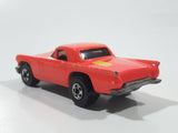 1987 Hot Wheels Color Racers '57 T-Bird 1957 Ford Thunder Bird Pink Peach Orange Die Cast Toy Car Vehicle