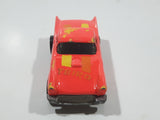 1987 Hot Wheels Color Racers '57 T-Bird 1957 Ford Thunder Bird Pink Peach Orange Die Cast Toy Car Vehicle