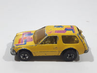 1978 Hot Wheels Flying Colors Packin' Pacer Yellow Die Cast Toy Car Vehicle - Hong Kong