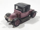 Corgi Classics 1910 Renault 12/16 Purple and Black Die Cast Toy Car Vehicle