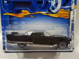 2002 Hot Wheels First Editions '57 Cadillac Eldorado Brougham Gloss Black Die Cast Classic Toy Car Vehicle New in Package