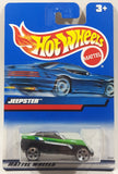 2000 Hot Wheels Jeepster Green and Black Die Cast Toy Car Vehicle New in Package