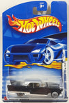 2002 Hot Wheels First Editions '57 Cadillac Eldorado Brougham Gloss Black Die Cast Classic Toy Car Vehicle New in Package