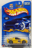 2002 Hot Wheels First Editions 40 Somethin' Yellow Die Cast Toy Car Vehicle New in Package