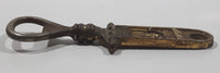 Antique 1930s GBF Shakespeare Reading From Balcony English Brass Metal Bottle Opener