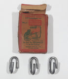 Antique 1948 Monkey Link Self-Closing Repair Link No. 1 Tools Required with Three Links In Box Toronto Canada