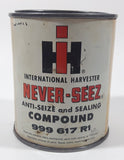 Rare Vintage International Harvester Never-Seez Anti-Seize and Sealing Compound 999 617 R1 1 Pound .454 kg Metal Can FULL