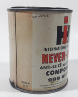 Rare Vintage International Harvester Never-Seez Anti-Seize and Sealing Compound 999 617 R1 1 Pound .454 kg Metal Can FULL