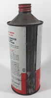 Rare Vintage International Harvester Super Heavy Duty Hydraulic Brake Fluid 997 027 R1 One Quart Metal Can Near Full