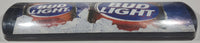 Bud Light Beer Brewed In Canada 4 1/2" x 18" Plastic Beer Store Cooler Topper Suction Cup Advertising Sign