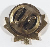 CFC Maple Leaf Shaped Red Enamel Metal Lapel Pin