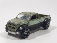 2011 Hot Wheels Dodge M80 Truck Green and Black Die Cast Toy Car Vehicle