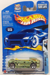 2003 Hot Wheels Wild Wave Deora II Light Green Die Cast Toy Car Vehicle New in Package