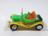Vintage Prosperity Toys Old Timer Car No. 843 Green Plastic Toy Car Vehicle Made in Hong Kong New in Box