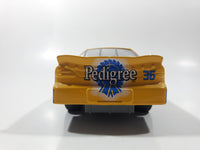 1998 Racing Champions NASCAR #36 Ernie Irvan Pontiac Grand Prix Pedigree Whiskas M & M's Uncle Ben's Yellow 1/24 Scale Die Cast Toy Race Car Vehicle