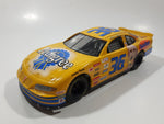 1998 Racing Champions NASCAR #36 Ernie Irvan Pontiac Grand Prix Pedigree Whiskas M & M's Uncle Ben's Yellow 1/24 Scale Die Cast Toy Race Car Vehicle