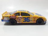 1998 Racing Champions NASCAR #36 Ernie Irvan Pontiac Grand Prix Pedigree Whiskas M & M's Uncle Ben's Yellow 1/24 Scale Die Cast Toy Race Car Vehicle