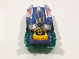 2013 Hot Wheels HW Imagination Surf Patrol Mad Splash Metalflake Blue and Transparent Teal Green Die Cast Toy Car Vehicle