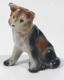 Vintage Border Collie Sheltie Dog Shaped 3" Tall Salt and Pepper Shaker (Single) Made in Japan