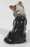 Vintage Border Collie Sheltie Dog Shaped 3" Tall Salt and Pepper Shaker (Single) Made in Japan