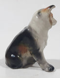 Vintage Border Collie Sheltie Dog Shaped 3" Tall Salt and Pepper Shaker (Single) Made in Japan