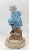 Vintage 1964 Holland Mold Victorian Colonial Boy Man 7 1/2" Tall Hand Painted Ceramic Figurine