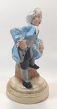 Vintage 1964 Holland Mold Victorian Colonial Boy Man 7 1/2" Tall Hand Painted Ceramic Figurine