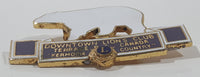 Vintage Lions Club Downtown Terrace, B.C. Canada "Kermodie Country" Polar Bear Themed 1 1/8" x 1 3/4" Enamel Metal Lapel Pin