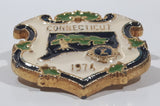 Vintage 1974 Lions Club Connecticut 1 3/8" x 2" Enamel Metal Lapel Pin