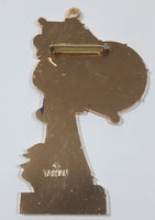 Vintage 1977 Lions Club Multiple District 19 Washington N. Idaho British Columbia Drumming Lion 2" x 3" Enamel Metal Lapel Pin