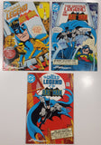 Vintage 1980 DC Comics The Untold Legend of the Batman #1 #2 #3 Comic Book Set of 3 On Board in Bag