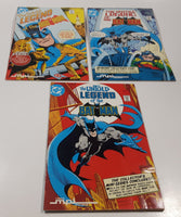 Vintage 1980 DC Comics The Untold Legend of the Batman #1 #2 #3 Comic Book Set of 3 On Board in Bag