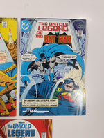 Vintage 1980 DC Comics The Untold Legend of the Batman #1 #2 #3 Comic Book Set of 3 On Board in Bag