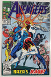 Late August 1992 Marvel Comics Avengers Raza's Rage! #351 Comic Book