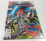 April 1993 Marvel Comics Ravage 2099 Witness The Power #5 Comic Book On Board in Bag Signed by Paul Ryan