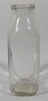 Vintage Dutchmen Dairy 7 1/2" Tall Glass Milk Bottle Sicamous BC Canada