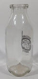 Vintage Dutchmen Dairy 7 1/2" Tall Glass Milk Bottle Sicamous BC Canada