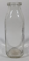 Vintage Dutchmen Dairy 7 1/2" Tall Glass Milk Bottle Sicamous BC Canada