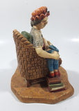 Vintage 1981 Naturecraft "Grandma's Comfort" No. 882 Hand Painted Stoneware Sculpture