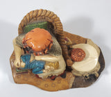 Vintage 1981 Naturecraft "Grandma's Comfort" No. 882 Hand Painted Stoneware Sculpture