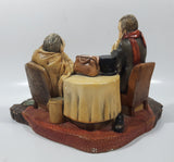 Vintage 1970s Naturecraft "Doctor's Dilemma" No. 854 Hand Painted Stoneware Sculpture