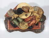 Vintage 1970s Naturecraft "Doctor's Dilemma" No. 854 Hand Painted Stoneware Sculpture