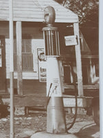 Antique 1939 Jarreau Louisiana Post Office Esso Standard Oil Gas Service Station Country Store Large 11" x 14" Black and White Photograph Picture