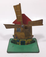 Rare Antique Tin Metal Wind Mill Toy Made in Germany U.S. Zone K5051