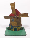 Rare Antique Tin Metal Wind Mill Toy Made in Germany U.S. Zone K5051