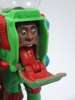 1989 Columbia Pictures The Real Ghostbusters Super Fright Feature Winston Zeddmore 5 1/2" Tall Toy Action Figure